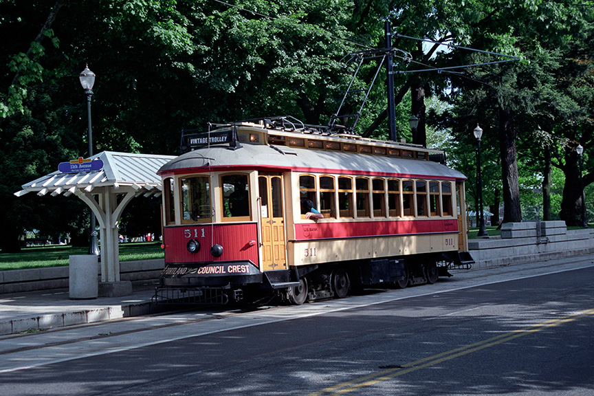 Replica Council Crest Trolley