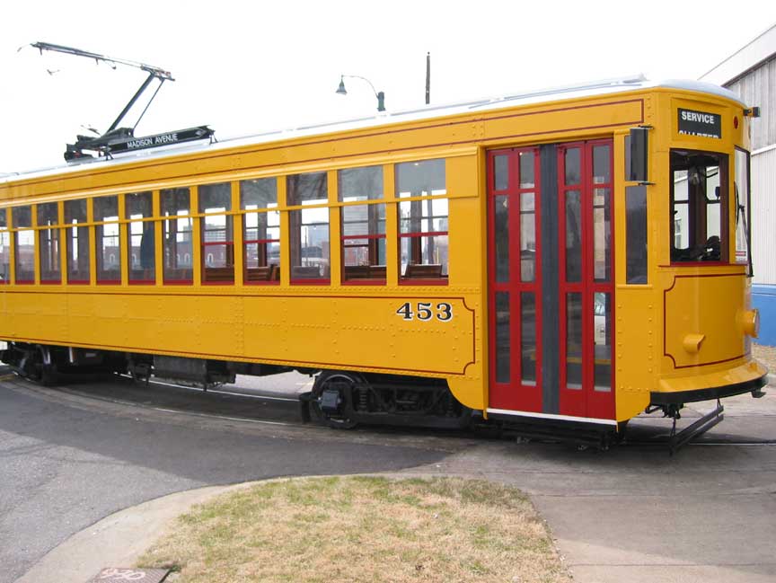 Memphis Replica Birney Trolley - Home
