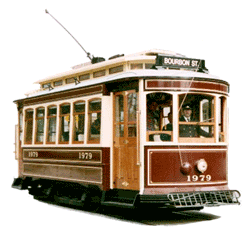 Single-Truck Semi-Convertible Enclosed Trolley