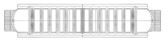 Open-Style Trolleys Floor Plan