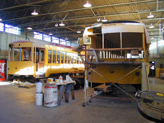 Replica Birney Trolleys - December 1999