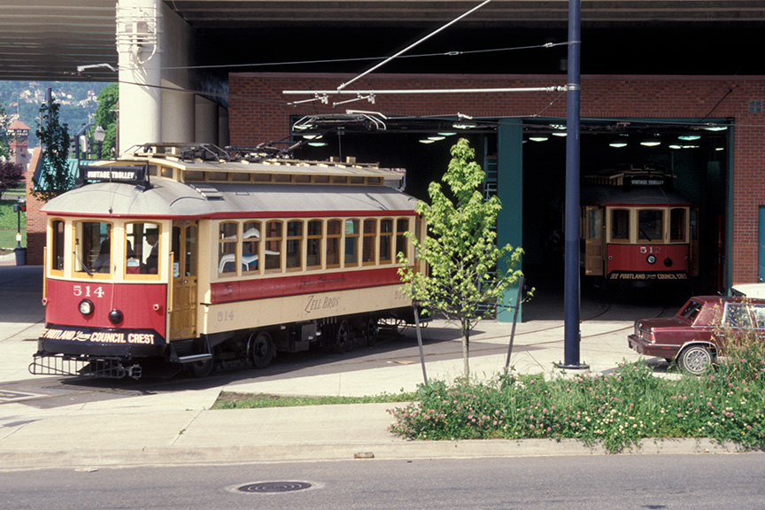 Gomaco Trolley Company Replica Council Crest Trolley