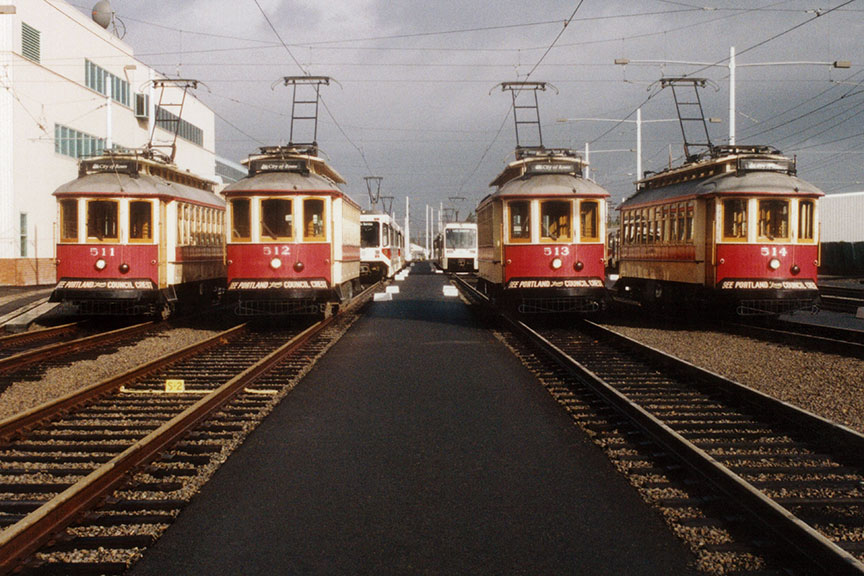 Gomaco Trolley Company Replica Council Crest Trolley