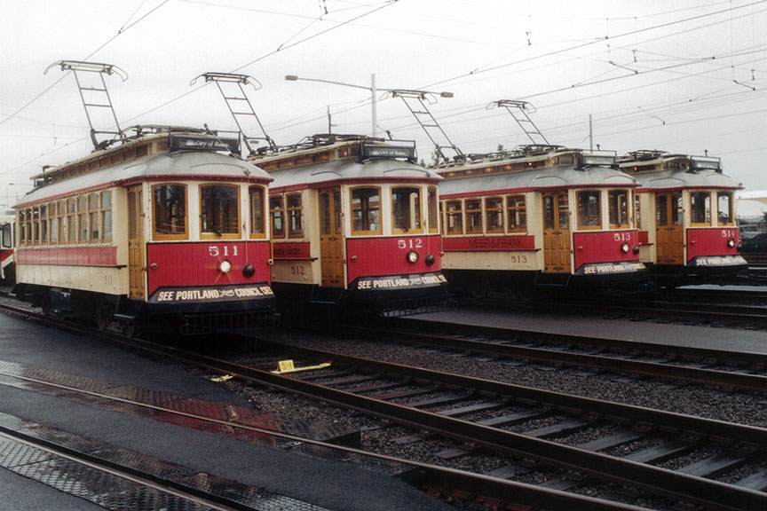 Gomaco Trolley Company Replica Council Crest Trolley