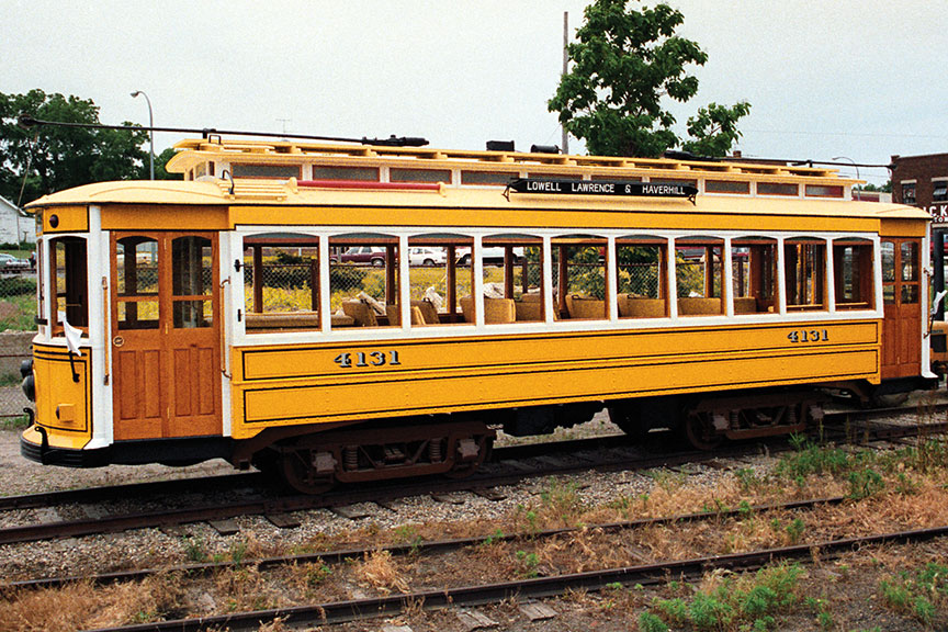Semi Enclosed Trolley - Lowell, Massachusetts