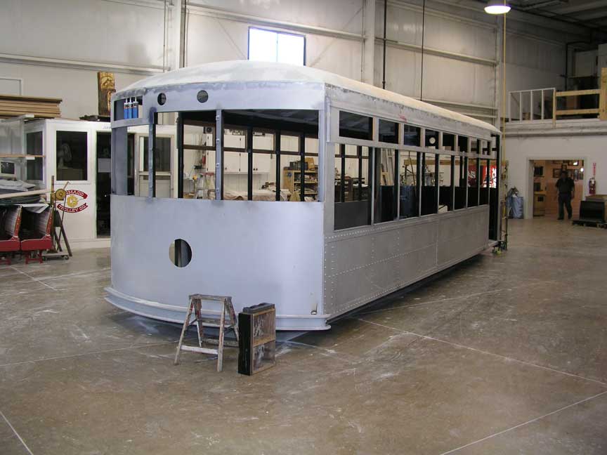 Static Replica Birney Trolley - February 2003