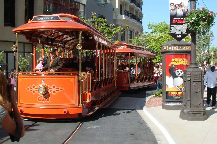 Glendale trolley car