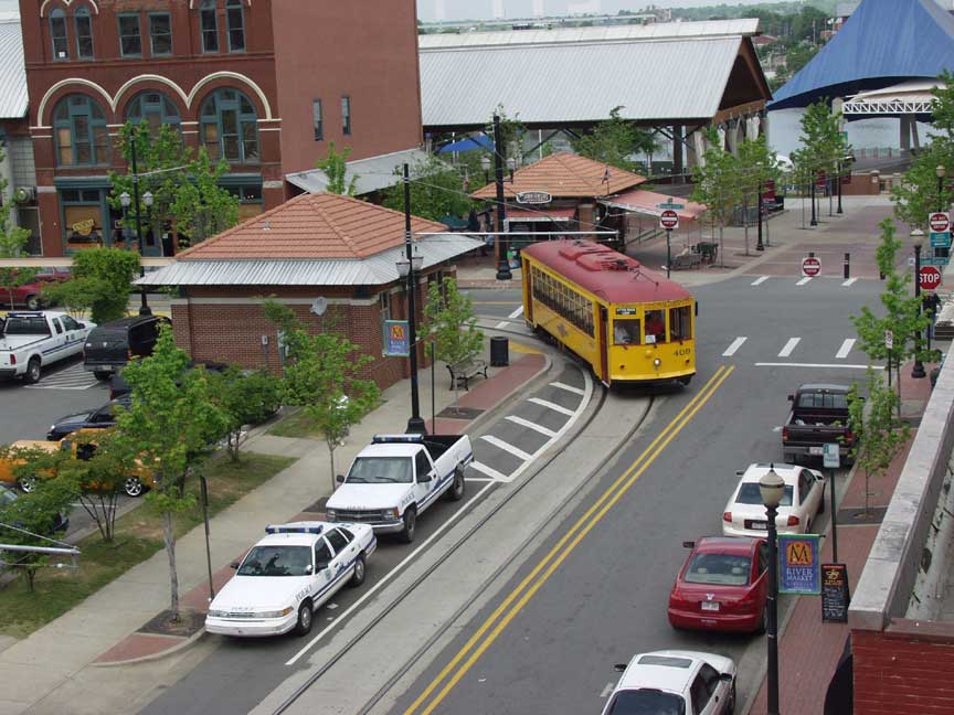 Replica Birney Trolley, Little Rock, Arkansas