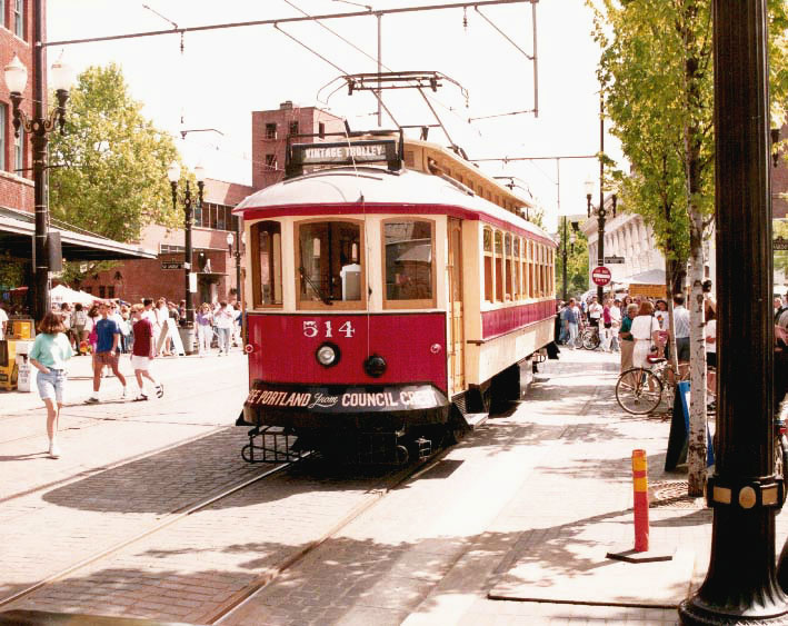 Gomaco Trolley Company Replica Council Crest Trolley