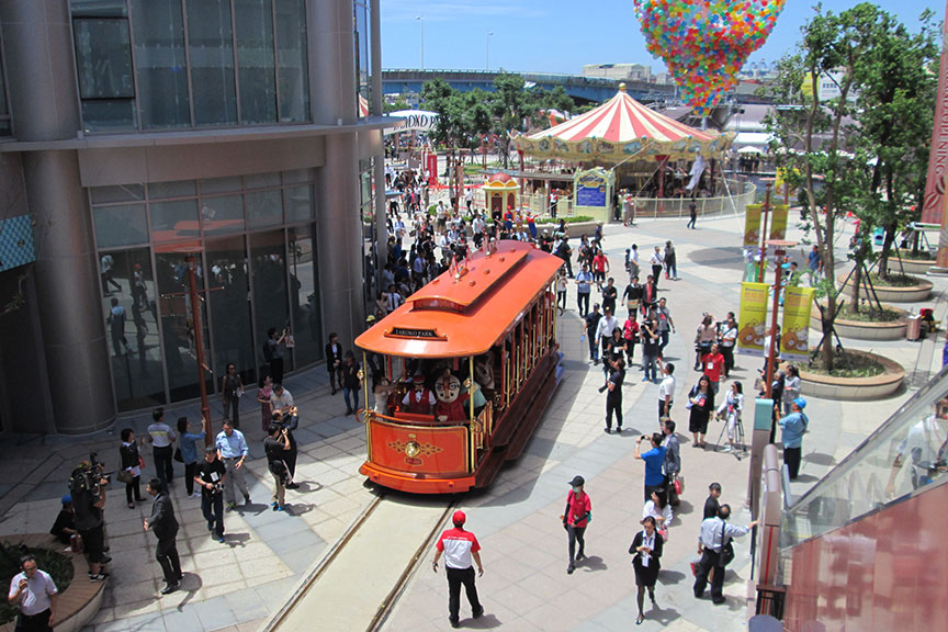 Taiwan trolley car